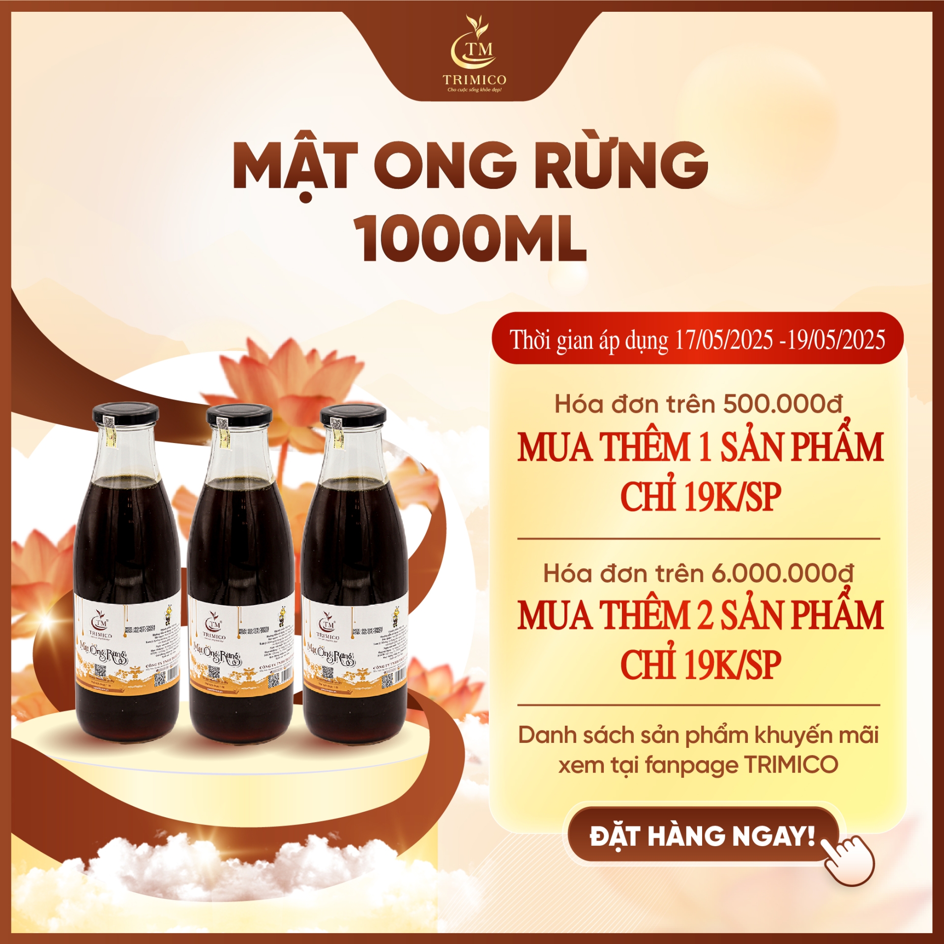 Mật Ong Rừng 1 Lít